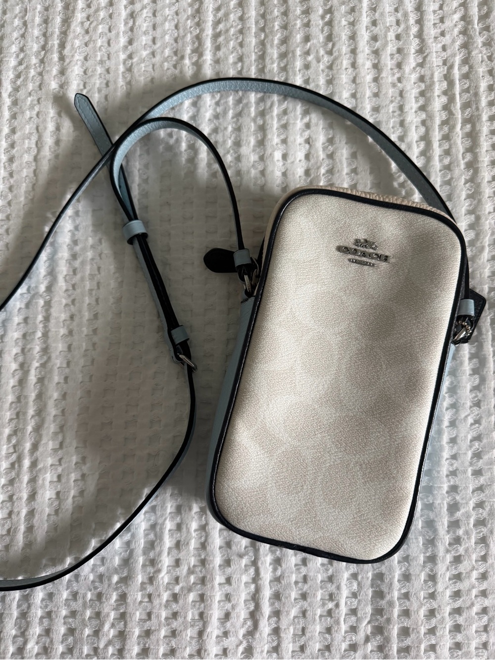 Coach Pebble Leather Mini Crossbody Bag